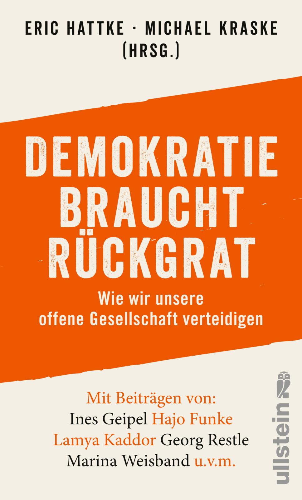 Demokratie braucht Rckgrat cover